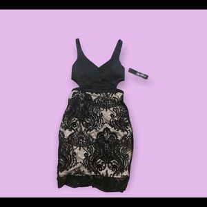 Dress evening dress sequin hearts new with tags brand name brand new